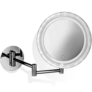 Miroir de Maquillage Decor Walther BS 17 Touch LED Mural Chrome (5x Magnification) Authentique